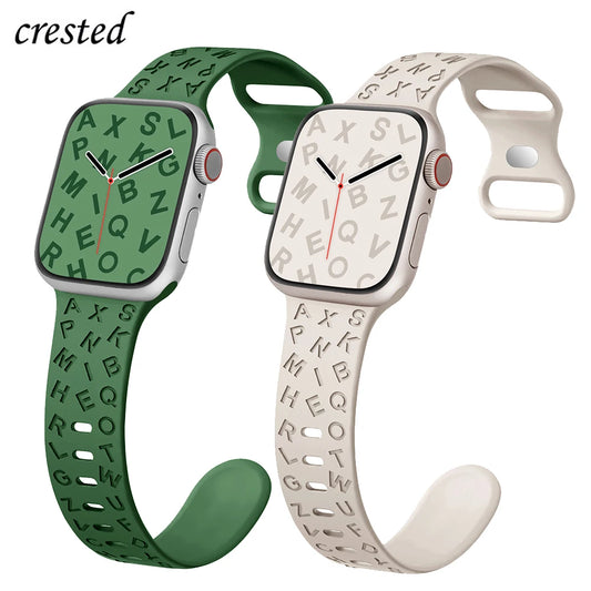 Alphabet Apple Watch Band