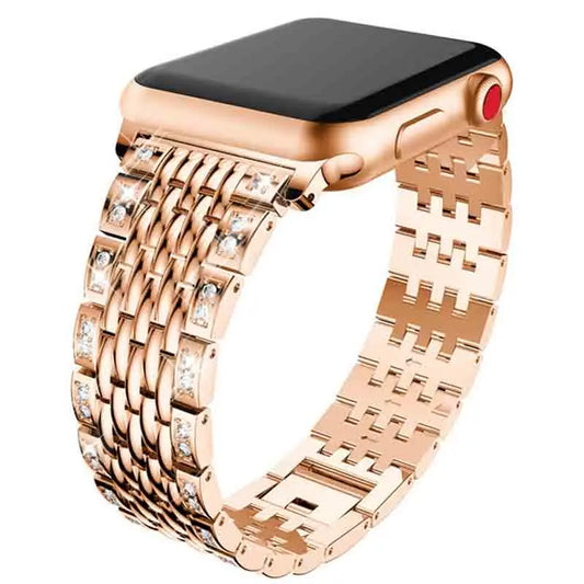 Jeweled Bar Link Apple Watch Band