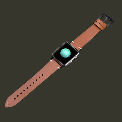 Rustic Leather Apple Watch Band