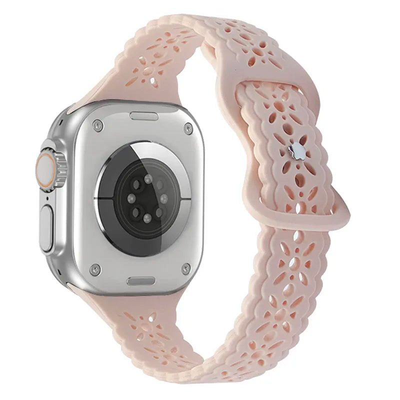 Lace Silicone Apple Watch Band