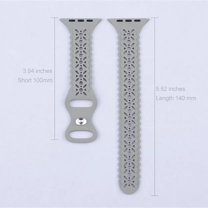 Lace Silicone Apple Watch Band