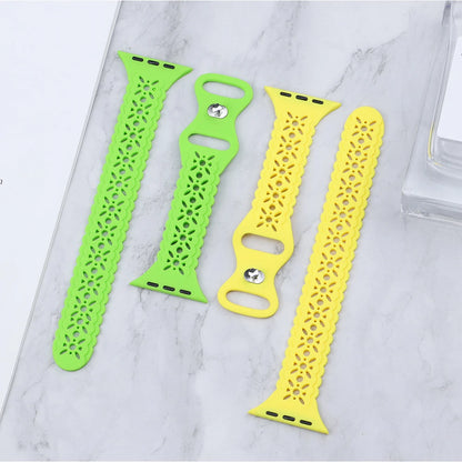 Lace Silicone Apple Watch Band