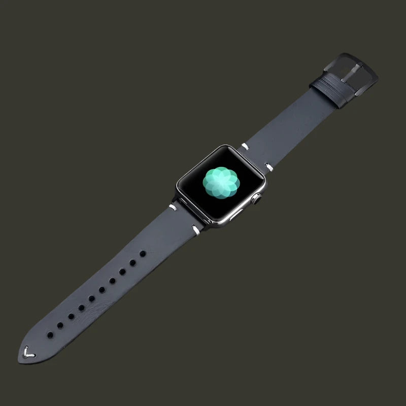 Rustic Leather Apple Watch Band