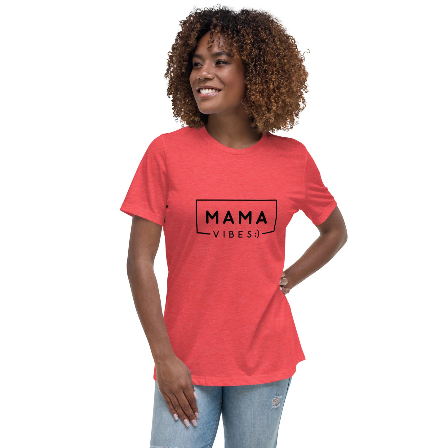 MAMA VIBES - Women's Relaxed T-Shirt